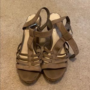 Jessica Simpson wedges